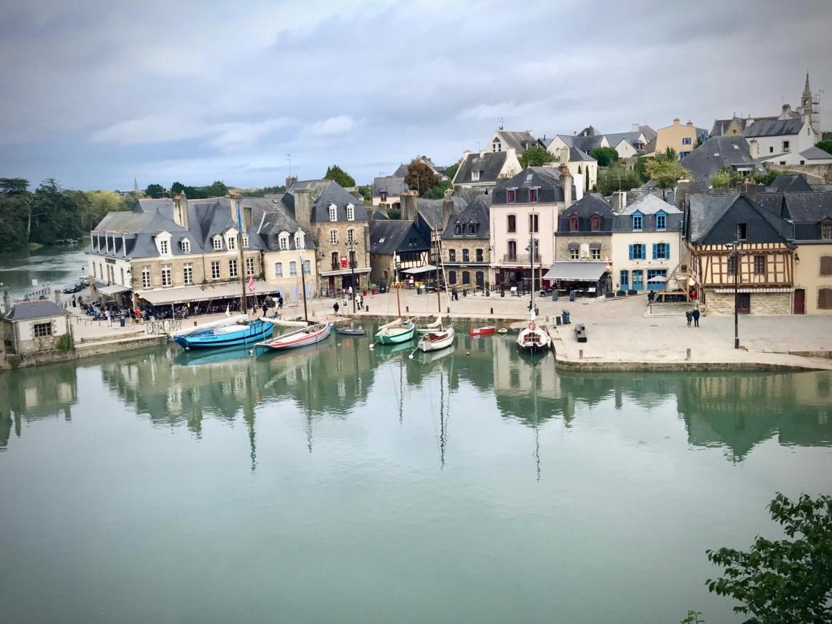 Appartement T2 Vue Sur La Riviere Avec Garage Privatif - Port De Saint-Goustan 오레 외부 사진